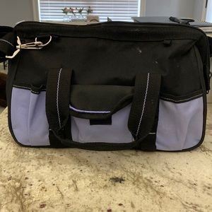 Purple tool bag